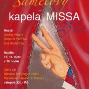 Plakát na koncert 17.11.2024 v MK Praha