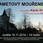 Mouřenec - pozvánka na večer písní Karla Kryla